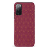 Samsung Galaxy S20 FE Showcase Art Deco Phone Case in Maroon