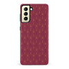Samsung Galaxy S22 Plus Showcase Art Deco Phone Case in Maroon