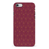 iPhone 6S Plus Showcase Art Deco Phone Case in Maroon