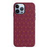 iPhone 12 Pro Showcase Art Deco Phone Case in Maroon