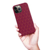 iPhone 13 Pro Max Showcase Art Deco Phone Case in Maroon