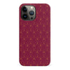iPhone 13 Pro Max Showcase Art Deco Phone Case in Maroon