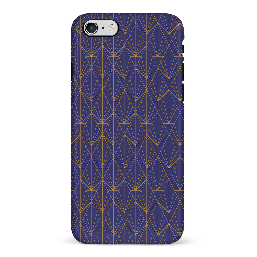 iPhone 6S Plus Showcase Art Deco Phone Case in Purple