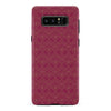 Samsung Galaxy Note 8 Iconic Art Deco Phone Case in Maroon