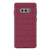 Samsung Galaxy S10e Iconic Art Deco Phone Case in Maroon