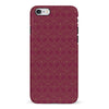 iPhone 6S Plus Iconic Art Deco Phone Case in Maroon