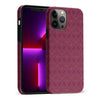 iPhone 13 Pro Max Iconic Art Deco Phone Case in Maroon