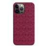 iPhone 13 Pro Max Iconic Art Deco Phone Case in Maroon