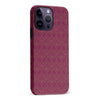 iPhone 14 Pro Max Iconic Art Deco Phone Case in Maroon