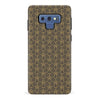 Samsung Galaxy Note 9 Curved Art Deco Phone Case in Black