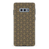 Samsung Galaxy S10e Curved Art Deco Phone Case in Black