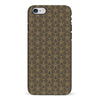 iPhone 6S Plus Curved Art Deco Phone Case in Black