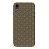iPhone XR Curved Art Deco Phone Case in Black