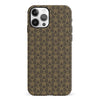 iPhone 12 Curved Art Deco Phone Case in Black
