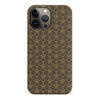 iPhone 13 Pro Max Curved Art Deco Phone Case in Black