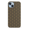iPhone 14 Plus Curved Art Deco Phone Case in Black