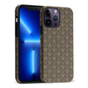 iPhone 14 Pro Max Curved Art Deco Phone Case in Black