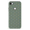 Google Pixel 3 XL Curved Art Deco Phone Case in Green