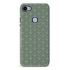 Google Pixel 3A XL Curved Art Deco Phone Case in Green