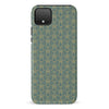 Google Pixel 4 XL Curved Art Deco Phone Case in Green