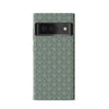 Google Pixel 6 Curved Art Deco Phone Case in Green