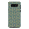 Samsung Galaxy Note 8 Curved Art Deco Phone Case in Green