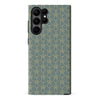 Samsung Galaxy S23 Ultra Curved Art Deco Phone Case - Green