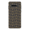Samsung Galaxy S10 Opulent Art Deco Phone Case in Black