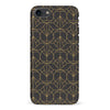 iPhone 7/8/SE Opulent Art Deco Phone Case in Black