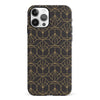 iPhone 12 Opulent Art Deco Phone Case in Black