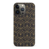 iPhone 14 Pro Opulent Art Deco Phone Case in Black
