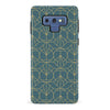 Samsung Galaxy Note 9 Opulent Art Deco Phone Case in Green