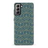 Samsung Galaxy S21 Plus Opulent Art Deco Phone Case in Green