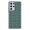 Samsung Galaxy S21 Ultra Opulent Art Deco Phone Case in Green