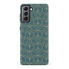 Samsung Galaxy S22 Opulent Art Deco Phone Case in Green