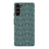 Samsung Galaxy S23 Plus Opulent Art Deco Phone Case - Green