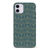 iPhone 11 Opulent Art Deco Phone Case in Green