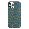 iPhone 12 Opulent Art Deco Phone Case in Green
