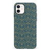 iPhone 12 Mini Opulent Art Deco Phone Case in Green