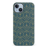 iPhone 14 Plus Opulent Art Deco Phone Case in Green