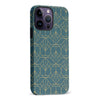 iPhone 14 Pro Max Opulent Art Deco Phone Case in Green