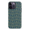 iPhone 14 Pro Max Opulent Art Deco Phone Case in Green