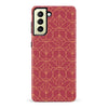 Samsung Galaxy S22 Plus Opulent Art Deco Phone Case in Red
