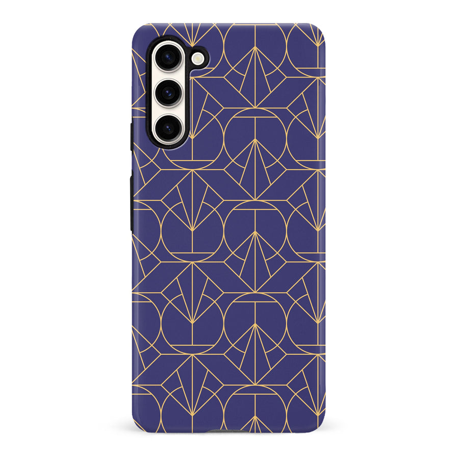 Samsung Galaxy S23 Opulent Art Deco Phone Case - Purple