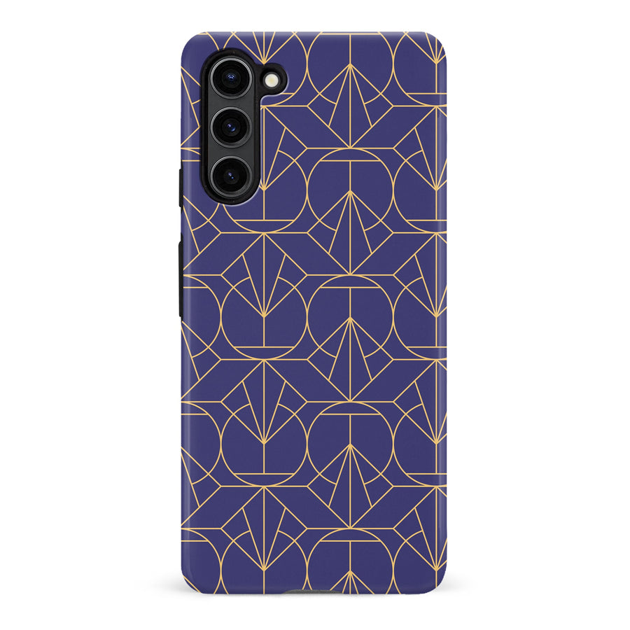Samsung Galaxy S23 Plus Opulent Art Deco Phone Case - Purple