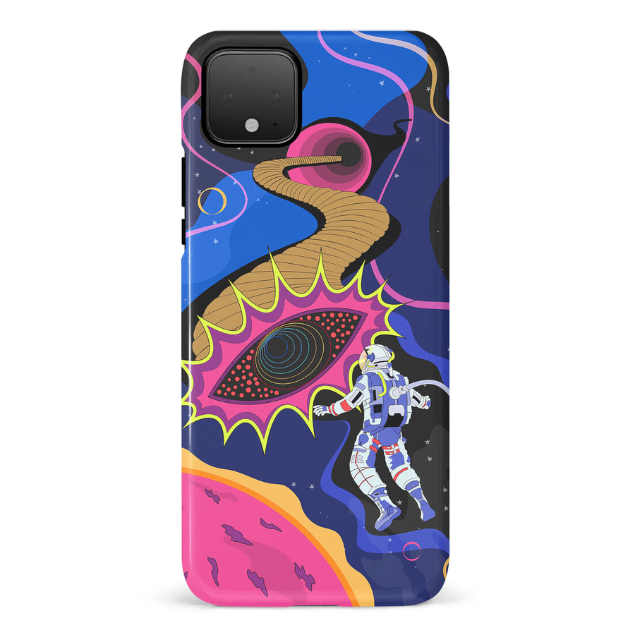 Google Pixel 4 A Space Oddity Psychedelic Phone Case