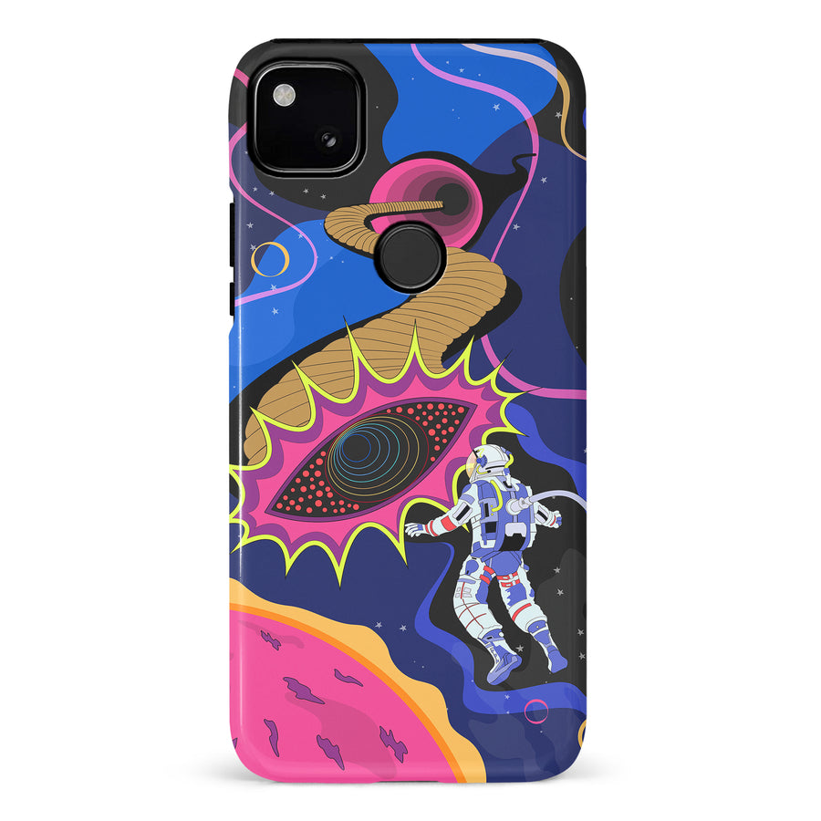 Google Pixel 4A A Space Oddity Psychedelic Phone Case