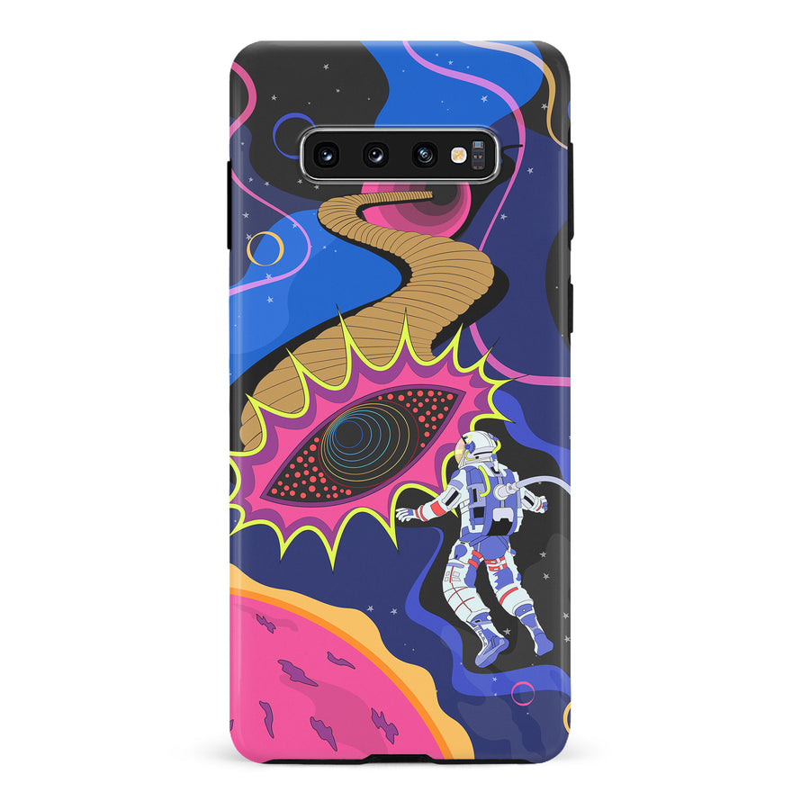 Samsung Galaxy S10 A Space Oddity Psychedelic Phone Case