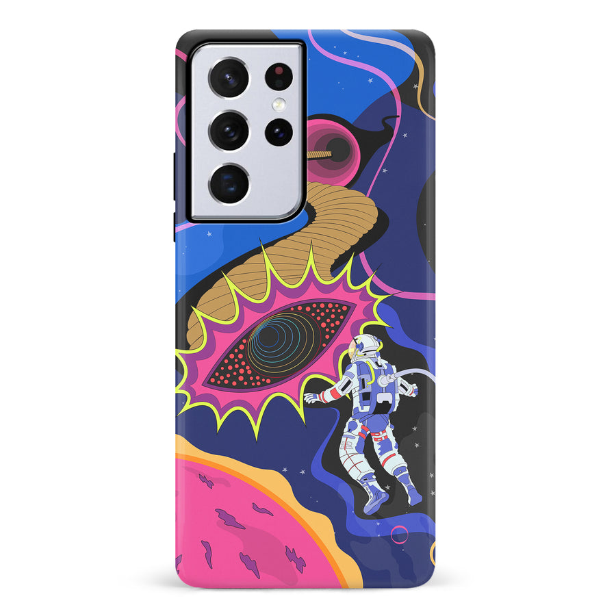 Samsung Galaxy S21 Ultra A Space Oddity Psychedelic Phone Case