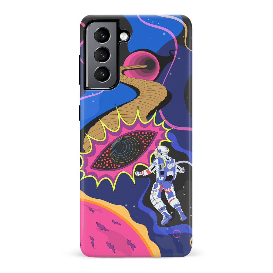 Samsung Galaxy S22 A Space Oddity Psychedelic Phone Case